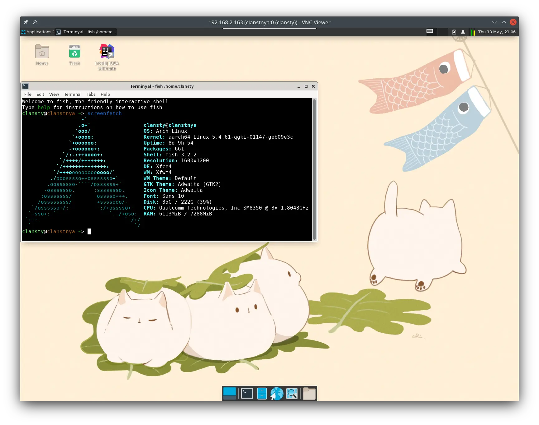 在手机上安装 Arch Linux 容器桌面环境